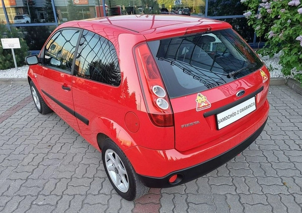 Ford Fiesta cena 6999 przebieg: 245000, rok produkcji 2006 z Gorzów Wielkopolski małe 211